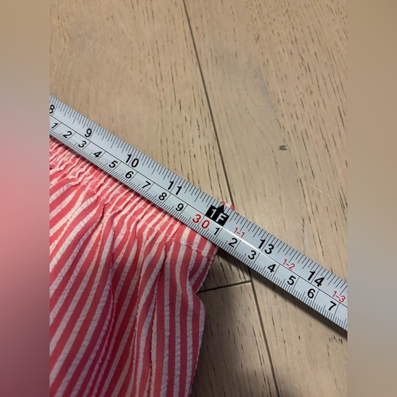 Alfred Dunner Womens Pink Striped Comfort Elastic Waist A-Line Skirt Size 6 VTG - Picture 7 of 9